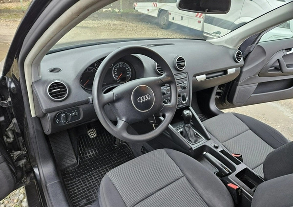 Audi A3 cena 13499 przebieg: 249000, rok produkcji 2003 z Polkowice małe 106